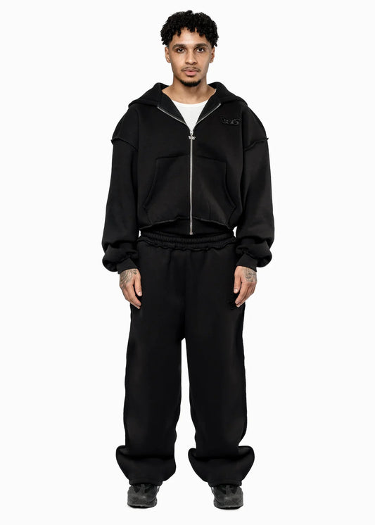 ZIP TRACKSUIT BLACK